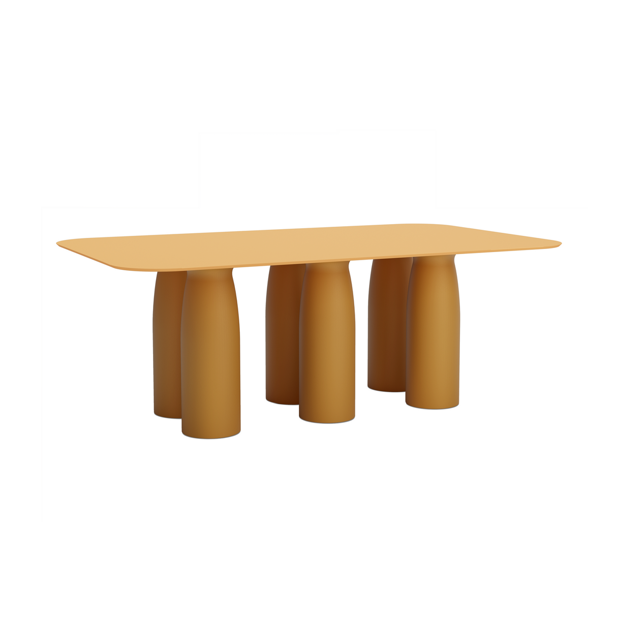 Six-Legged Rectangular Dining Table | Qeeboo Toto | Oroa.com