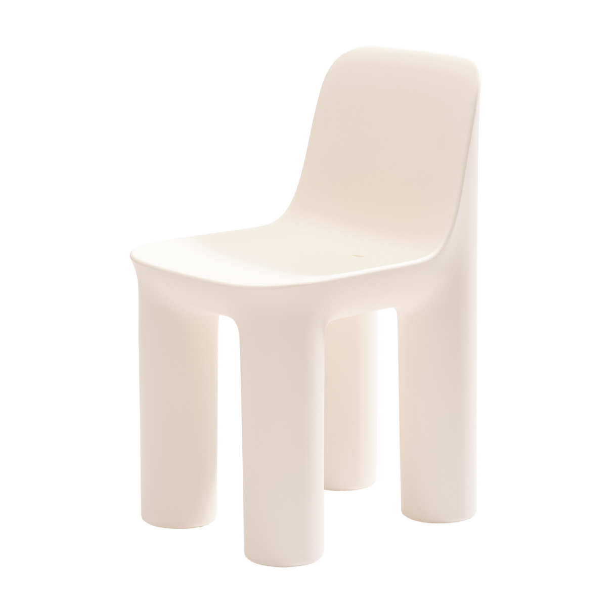 Chunky Cylindrical Legs Dining Chair | Tata Qeeboo | Oroa.com