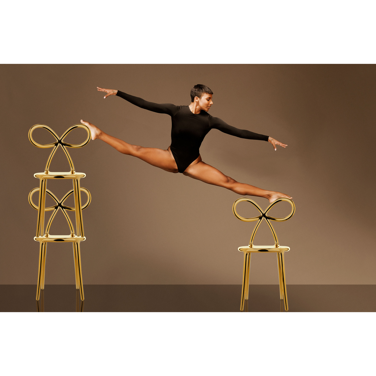 Modern Chic Dining Chair Set (2) | Qeeboo Ribbon | OROA.com