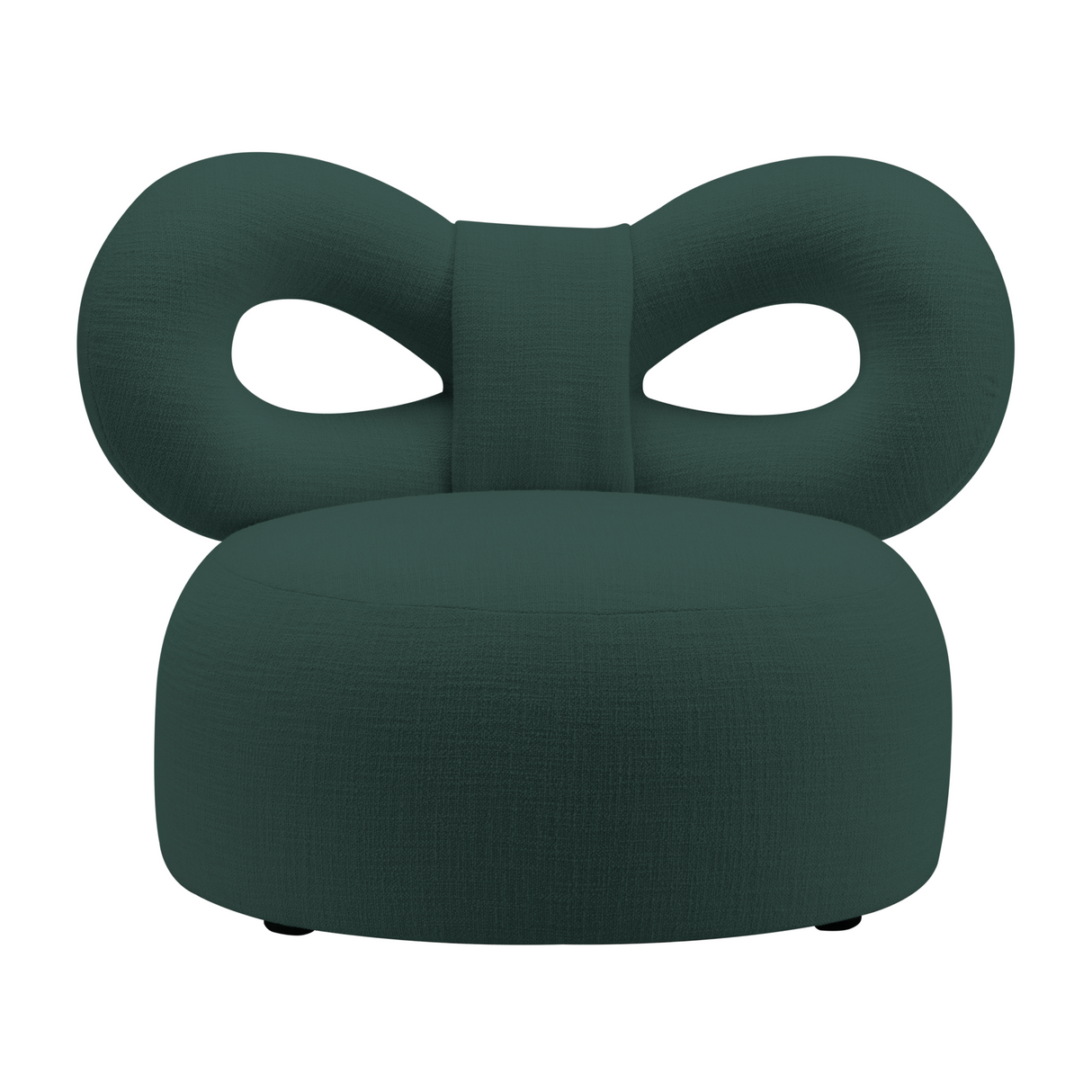 Upholstered Bow Lounge Chair | Qeeboo Ribbon | OROA.com