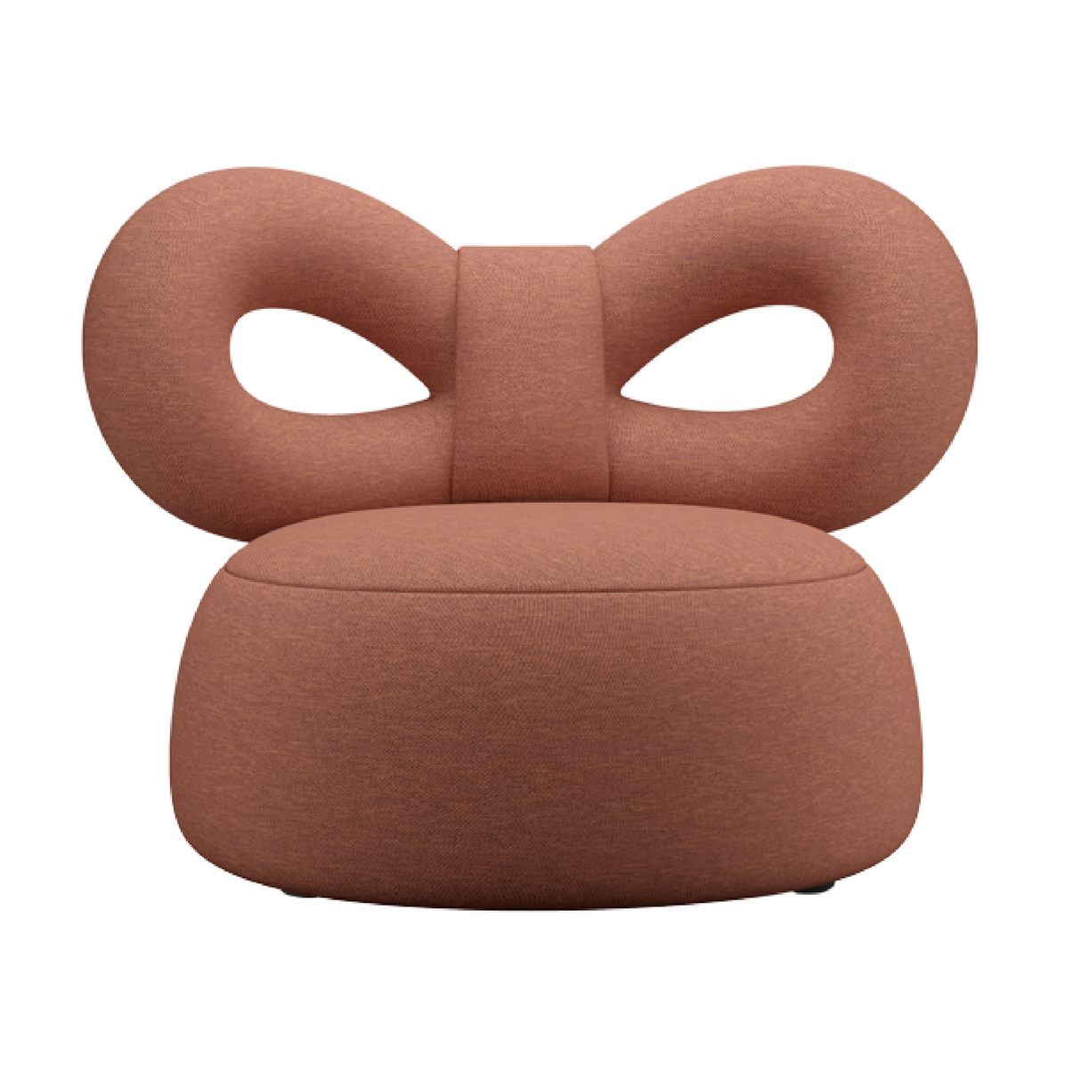Upholstered Bow Lounge Chair | Qeeboo Ribbon | OROA.com