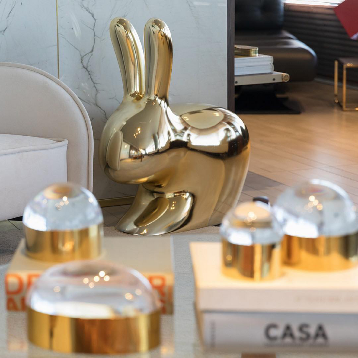 Molded Bunny Chair | Qeeboo Rabbit | OROA.com