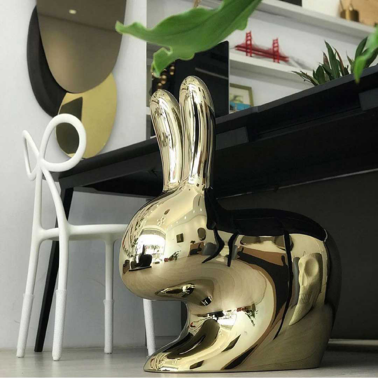 Molded Bunny Chair | Qeeboo Rabbit | OROA.com