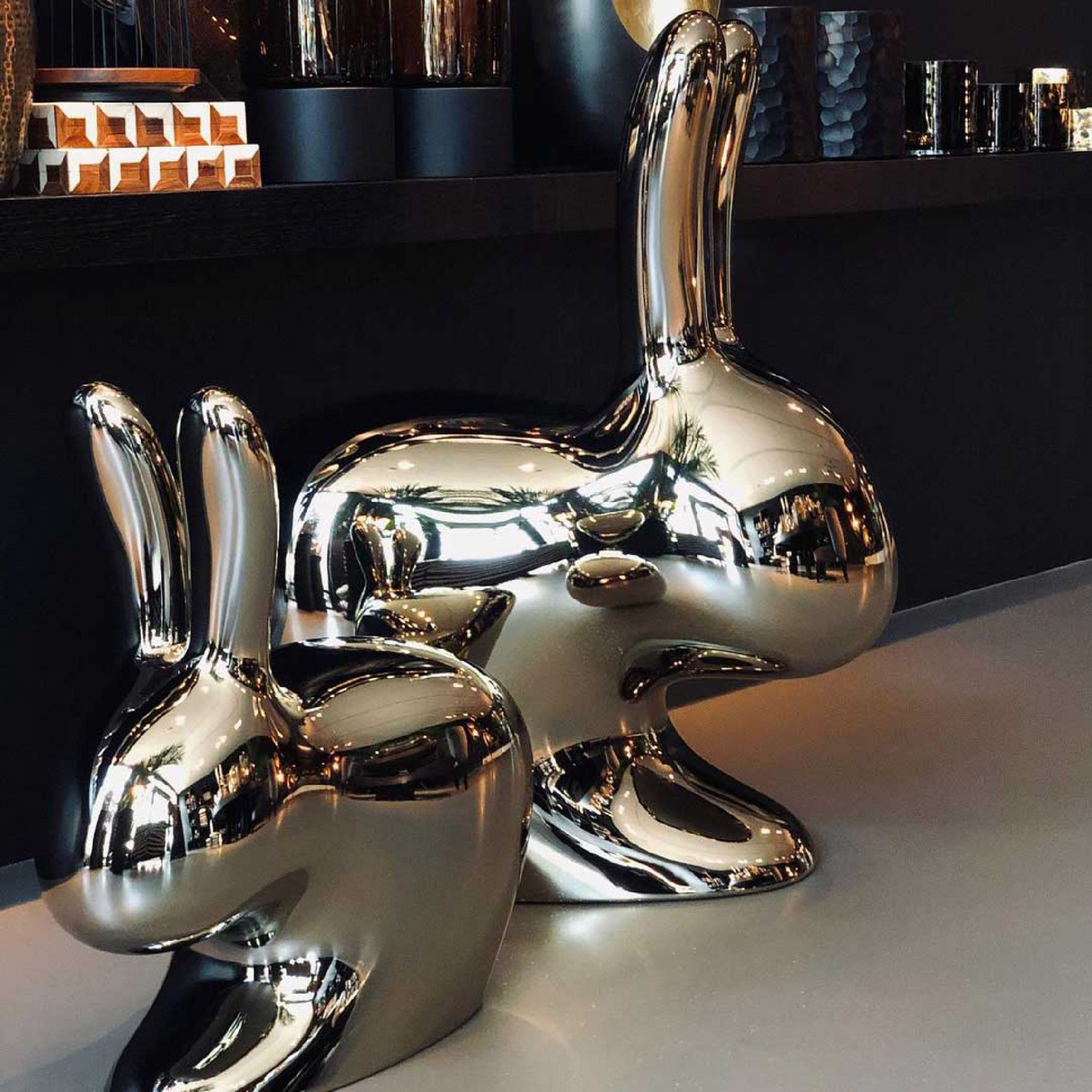 Molded Bunny Chair | Qeeboo Rabbit | OROA.com