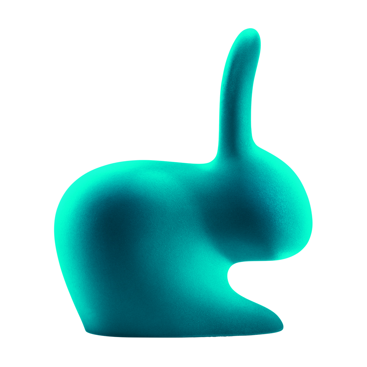 Velvet Sculptural Book End XS | Qeeboo Rabbit | OROA.com