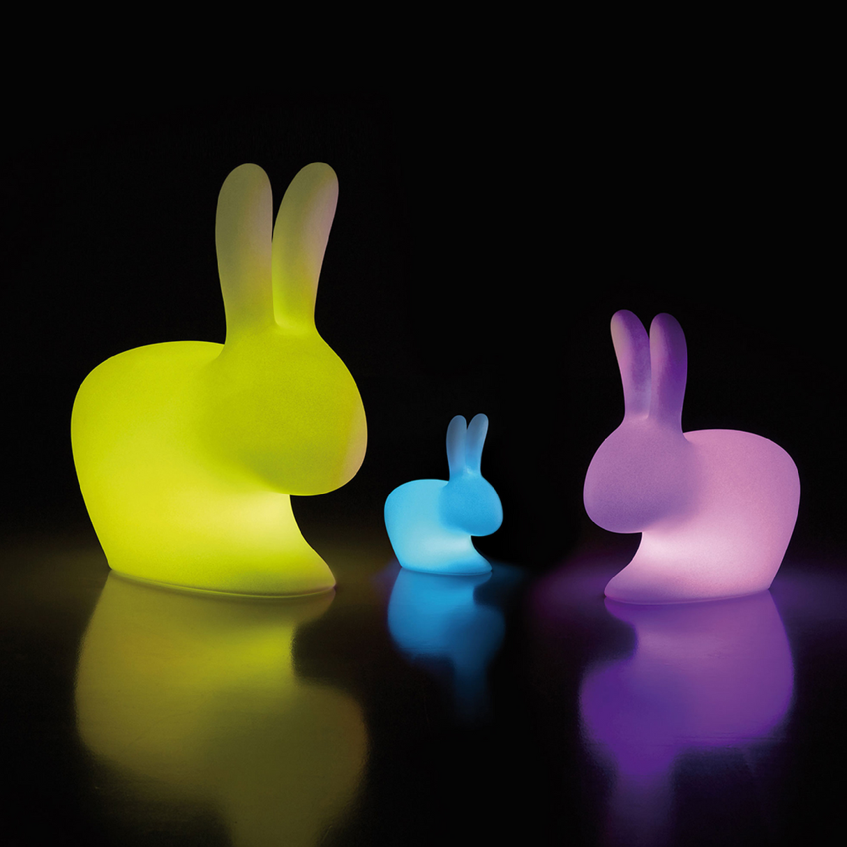 White Rabbit Chair LED Lamp | Qeeboo Rabbit | OROA.com