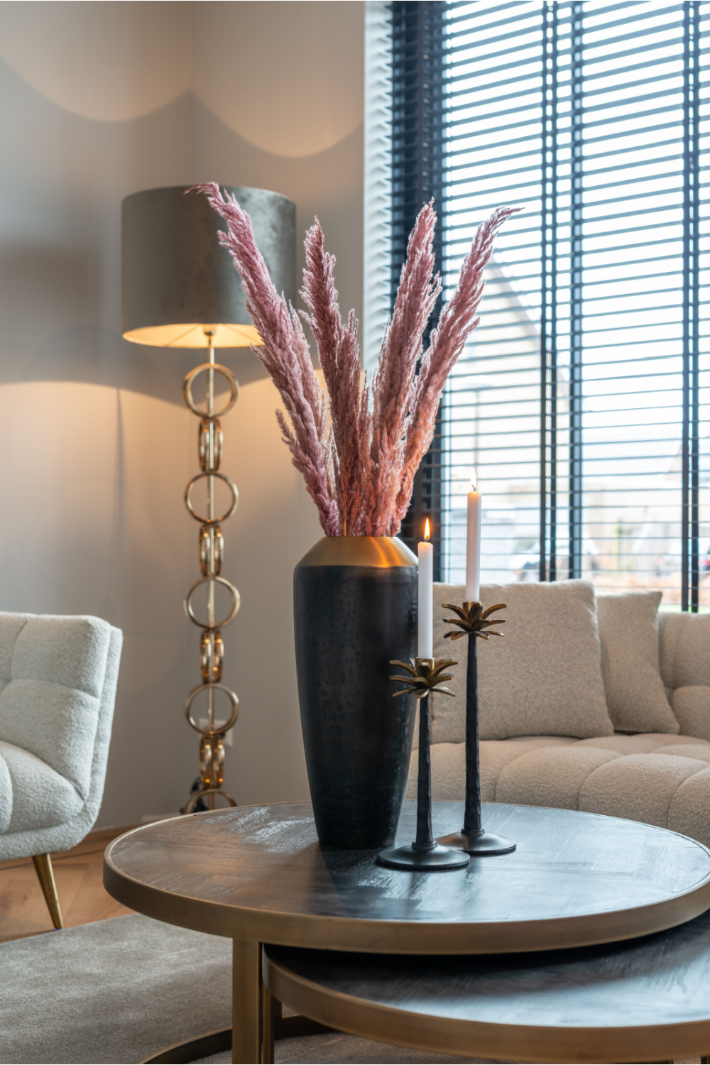 Black Oak Nested Coffee Tables (2) | Oroa.com