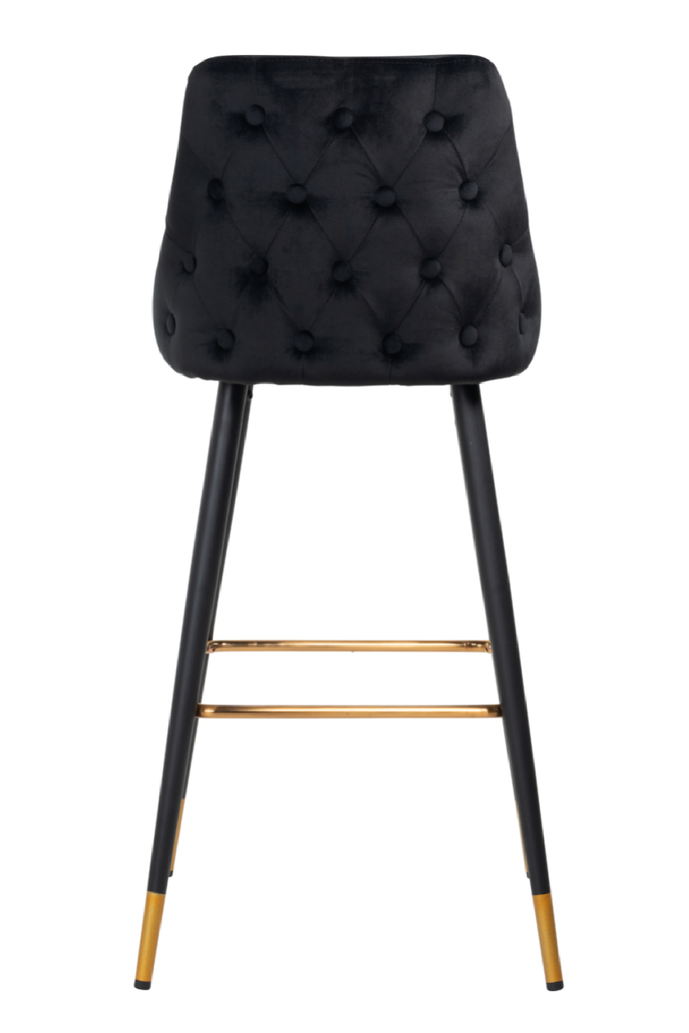 Velvet Gold Accent Bar Stool | Richmond Interiors Imani | Oroa.com
