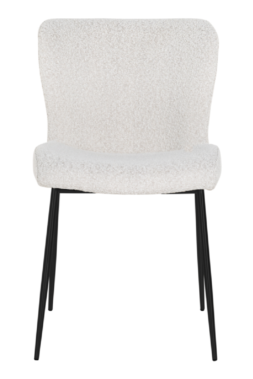 Minimalist White Bouclé Chair | Richmond Interiors Darby | OROA.com