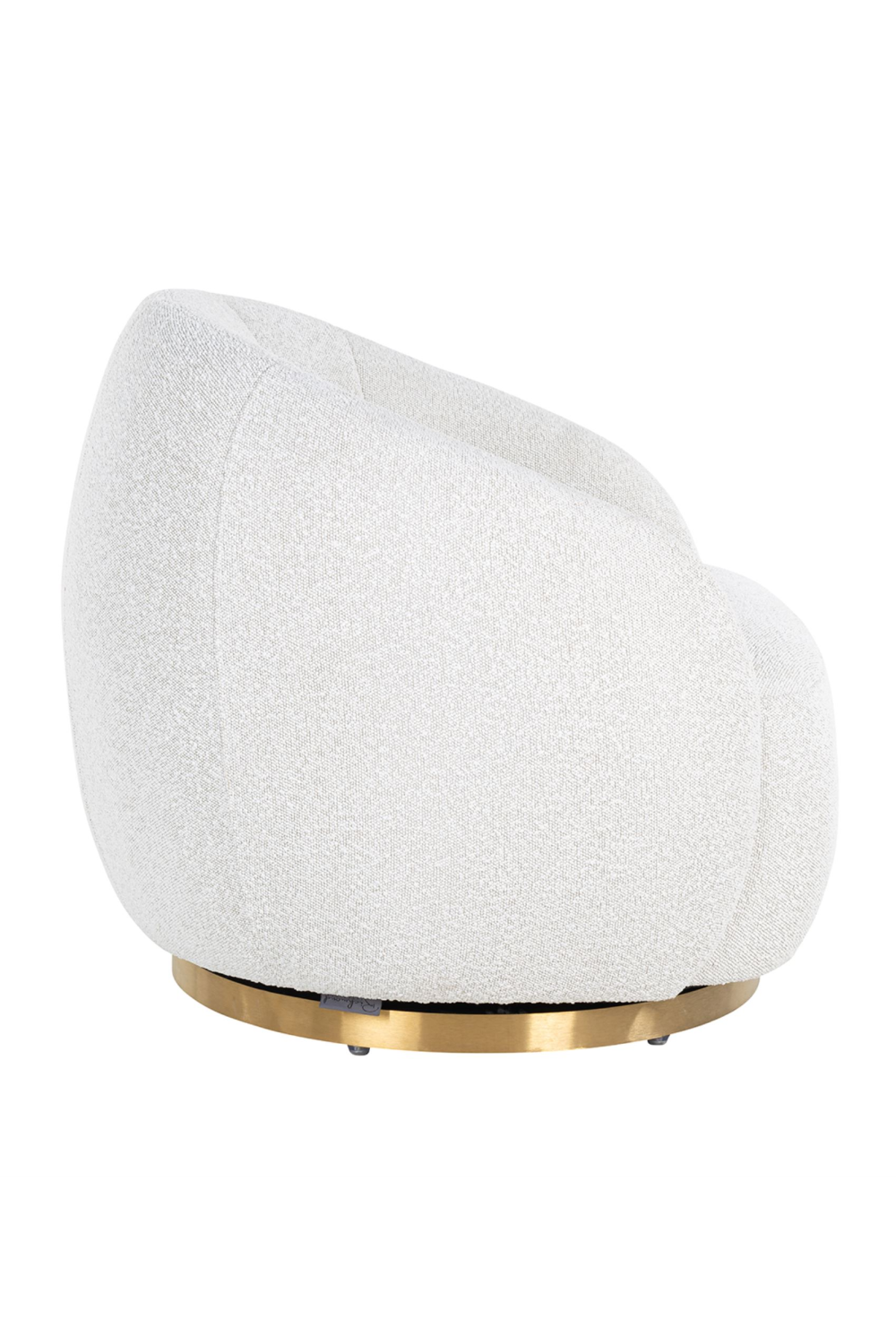 Round Swivel Easy Chair | Richmond Interiors Jago | Oroa.com