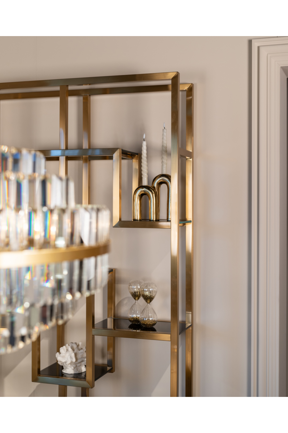 Modern European furniture - Tiered Crystal Glass Chandelier S - www.oroa.com | Oroa.com
