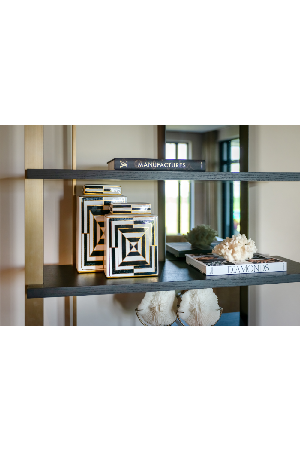 Mirror Accent Display Cabinet | Oroa.com