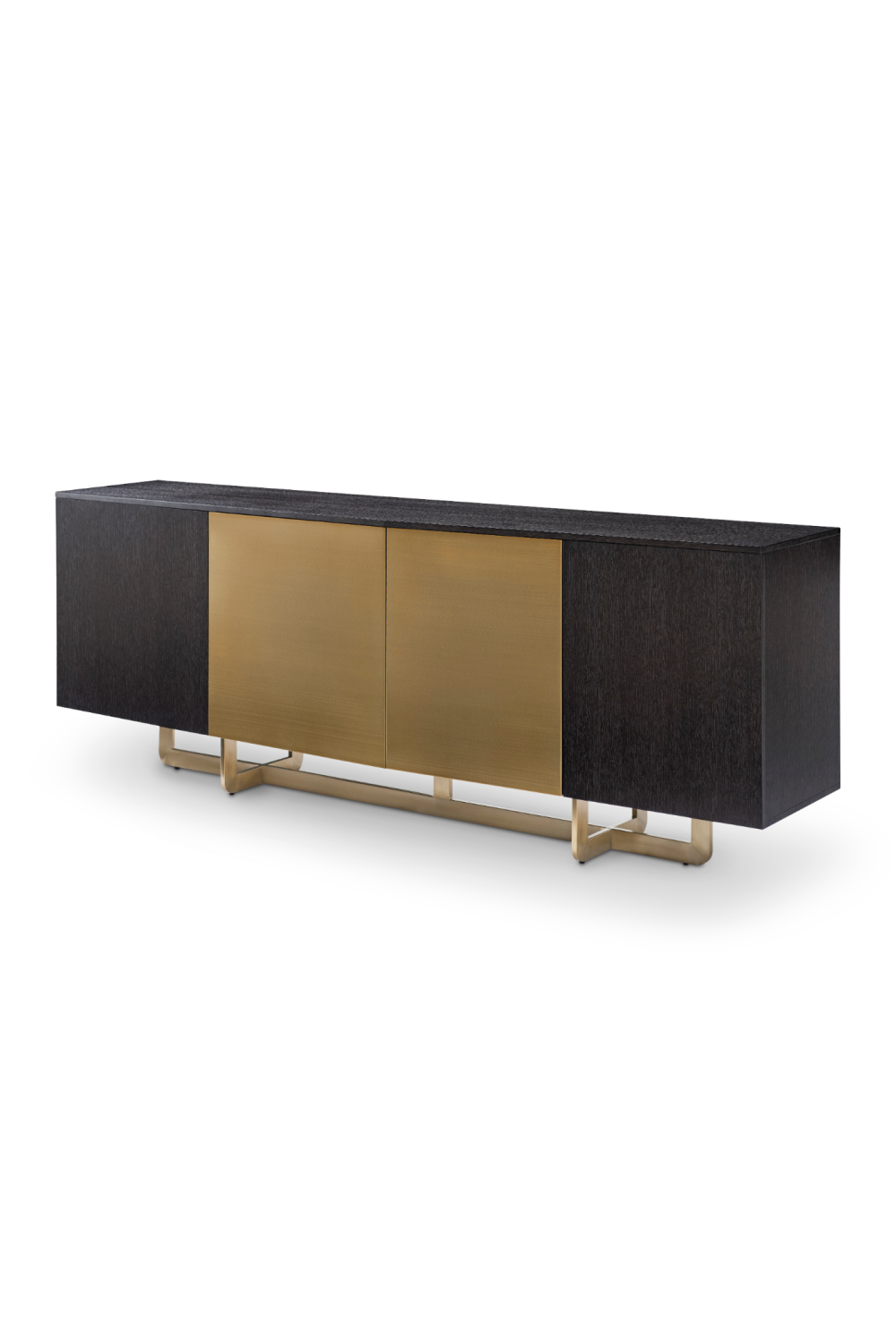 Black Oak 4-Door Sideboard | Oroa.com