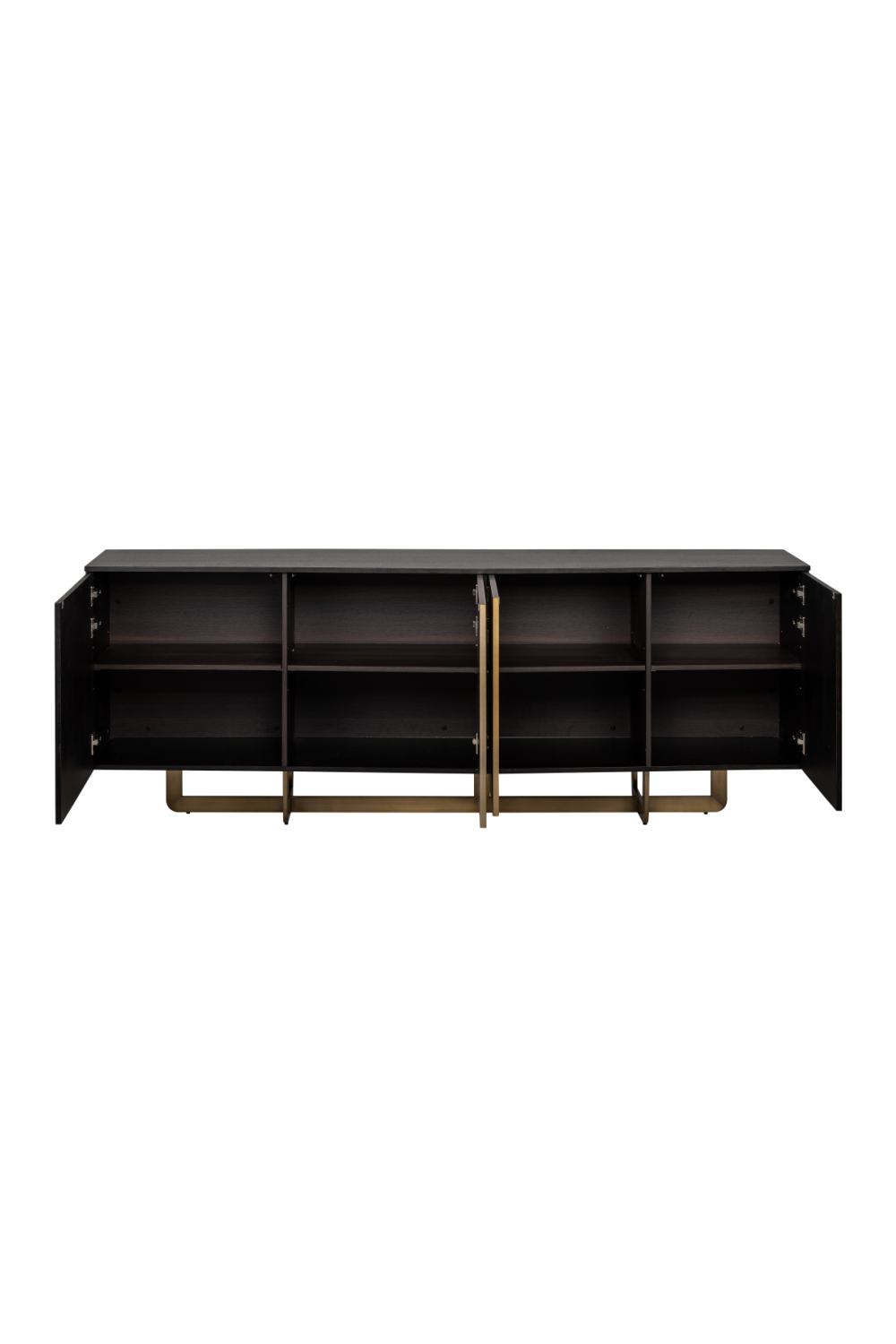 Black Oak 4-Door Sideboard | Richmond Interiors Dax | Oroa.com
