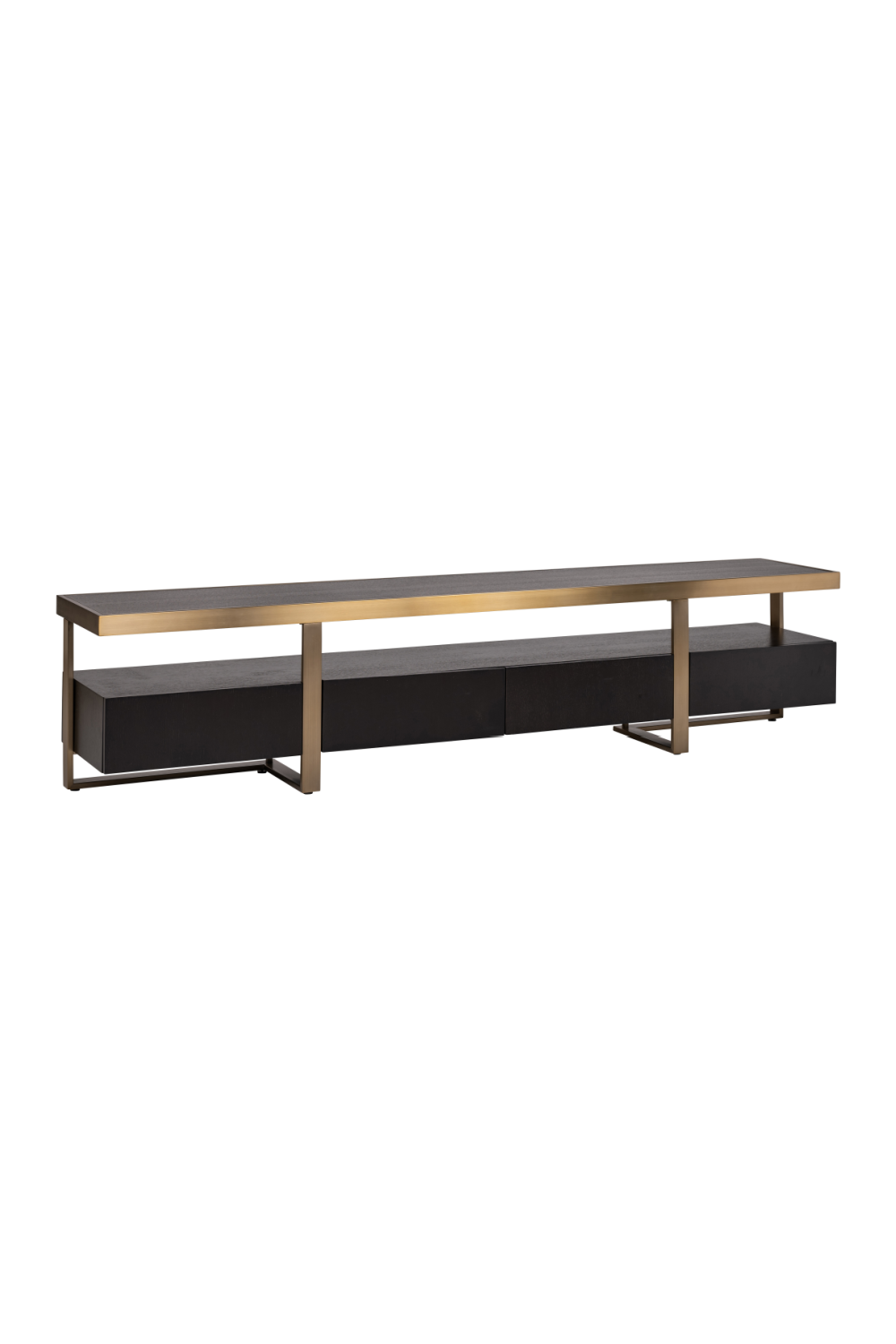 Black Oak Veneer TV Cabinet | Oroa.com