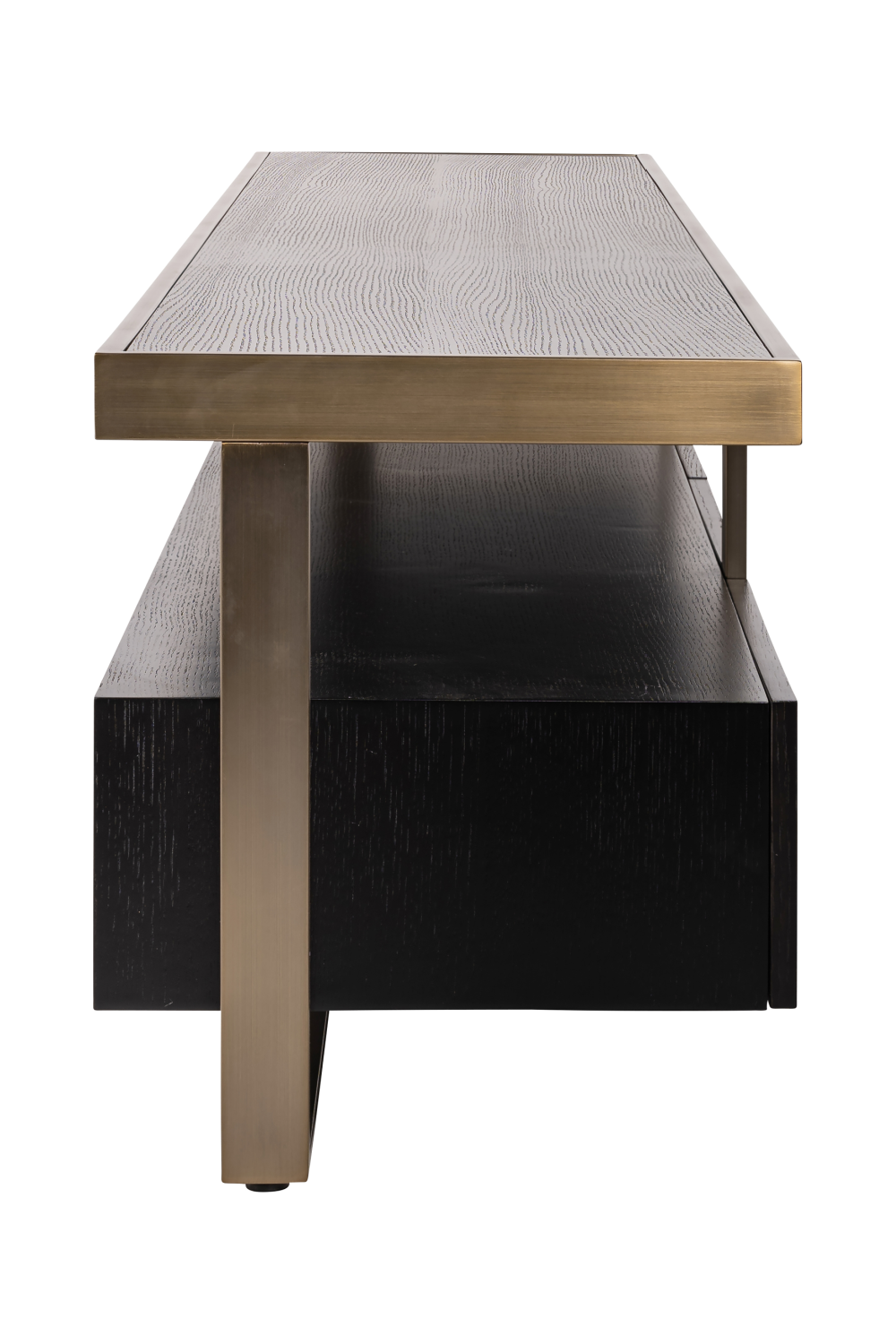 Black Oak Veneer TV Cabinet | Oroa.com