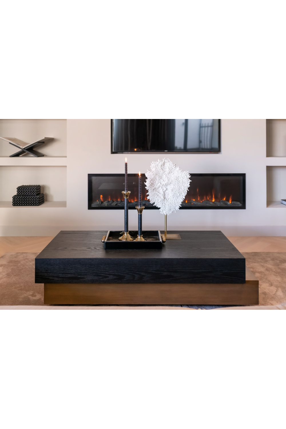 Rectangular Oak Coffee Table | Richmond Interiors Cambon | Oroa.com