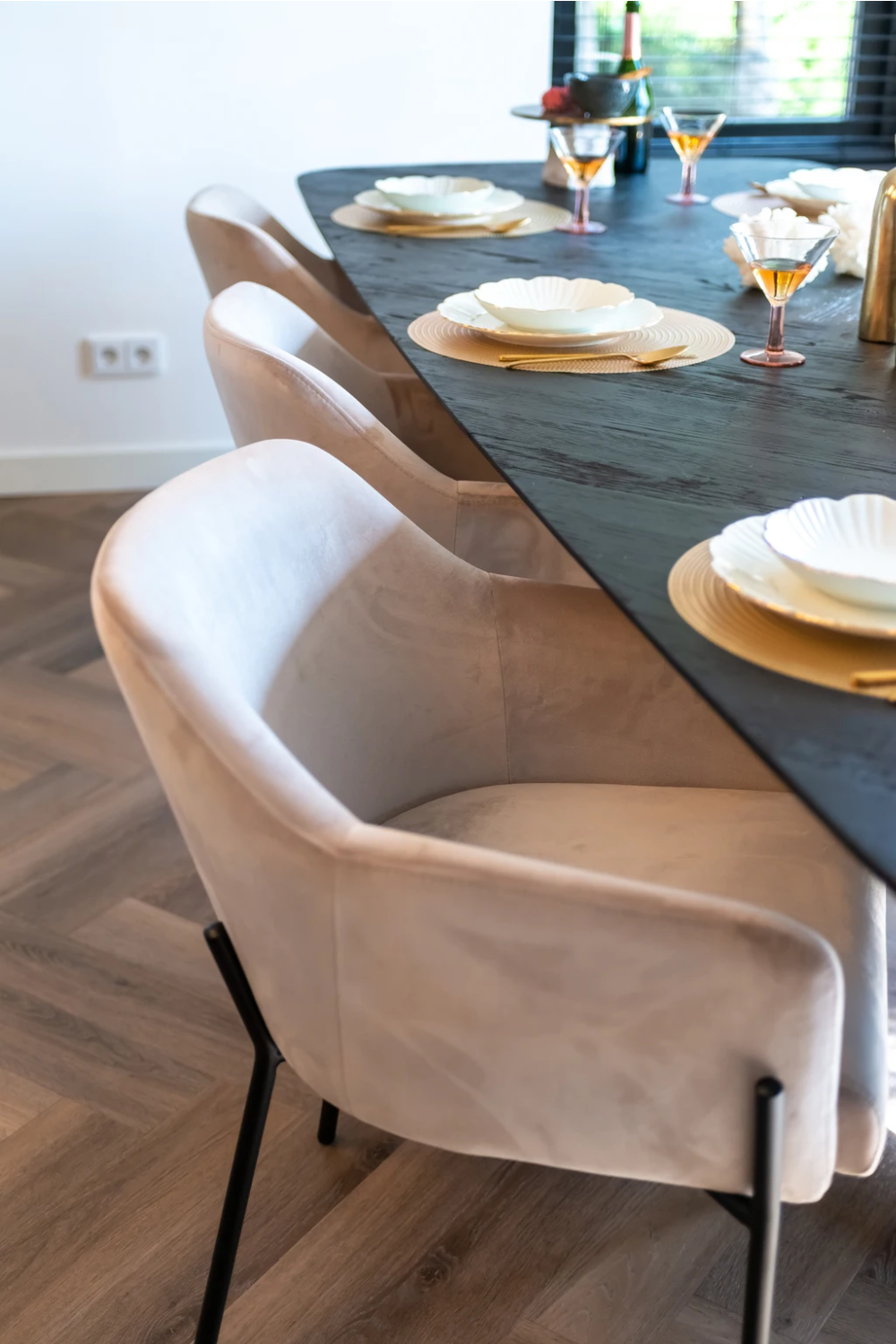 Upholstered Dining Armchair | Oroa.com