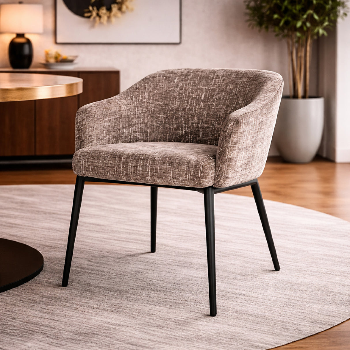 Upholstered Dining Armchair | Oroa.com