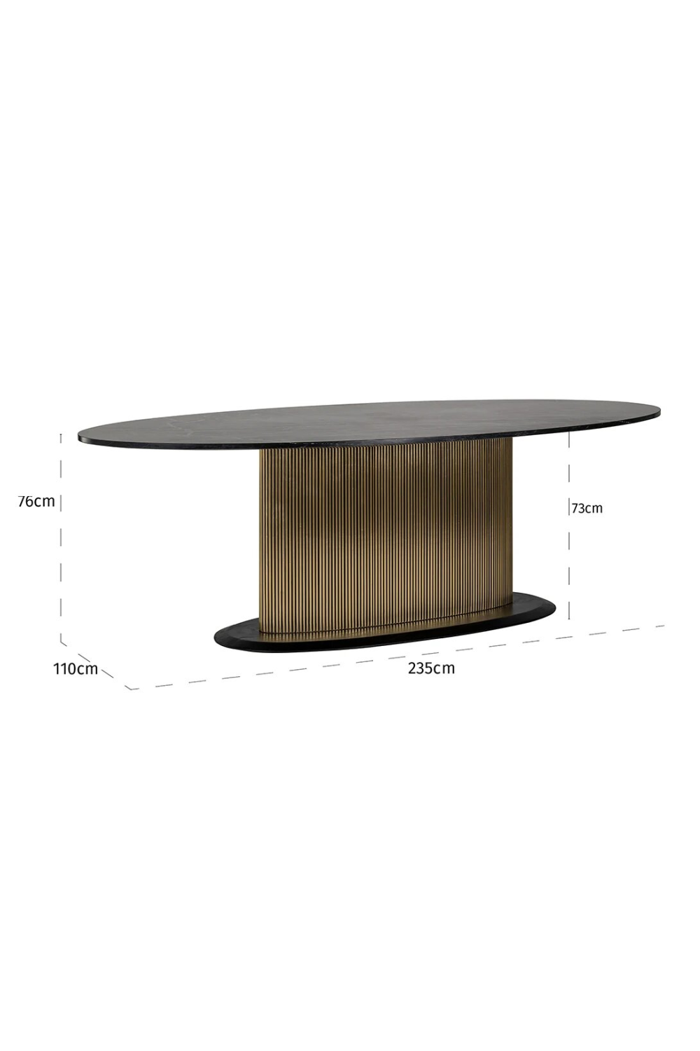 Oval Pedestal Dining Table | Oroa.com