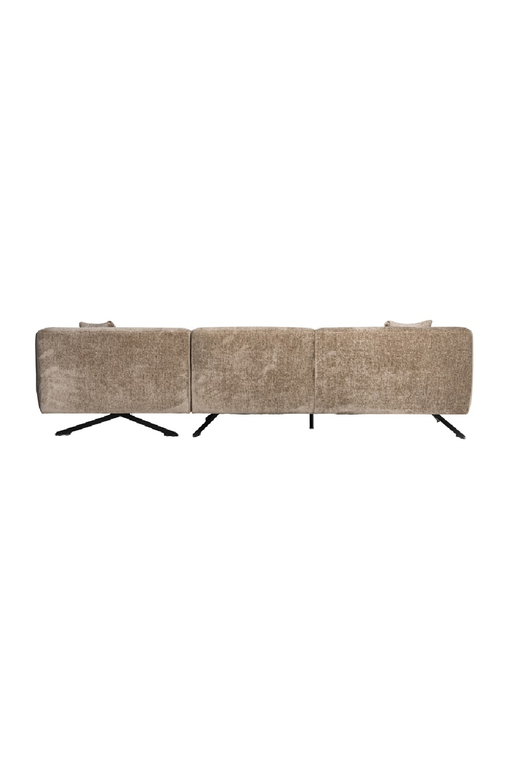 Taupe Chenille Contemporary Sofa | Richmond Interiors Donovan | Oroa.com