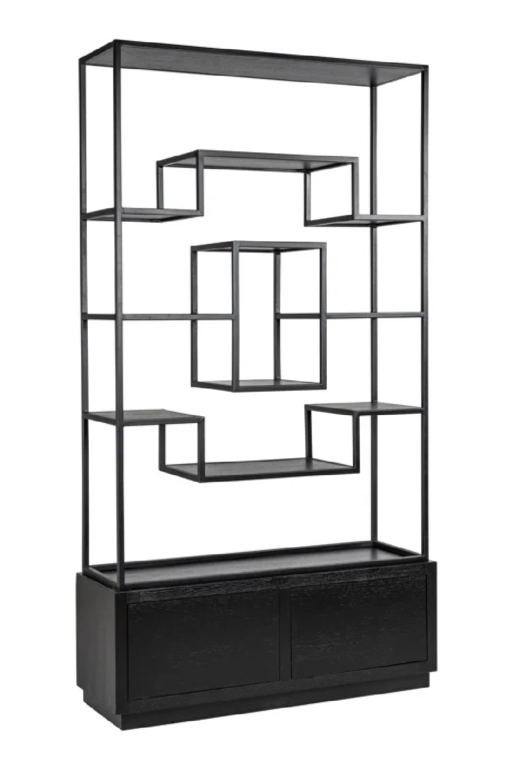Black Oak Oak Display Unit | Richmond Interiors Bonvoy | Oroa.com