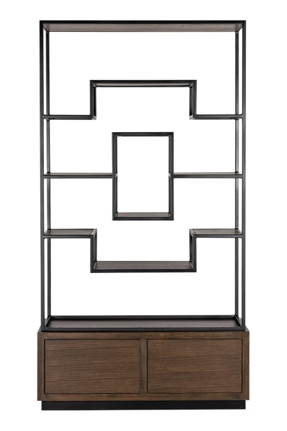Black Oak Oak Display Unit | Richmond Interiors Bonvoy | Oroa.com