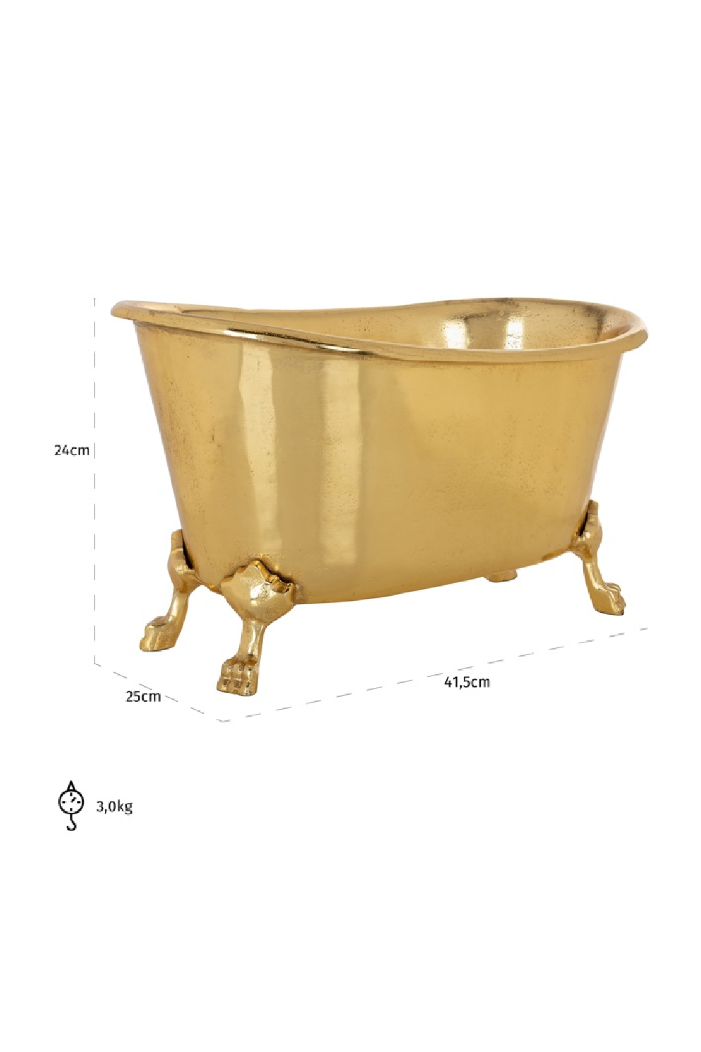 Gold Wine Cooler | Richmond Interiors Chiara | Oroa.com