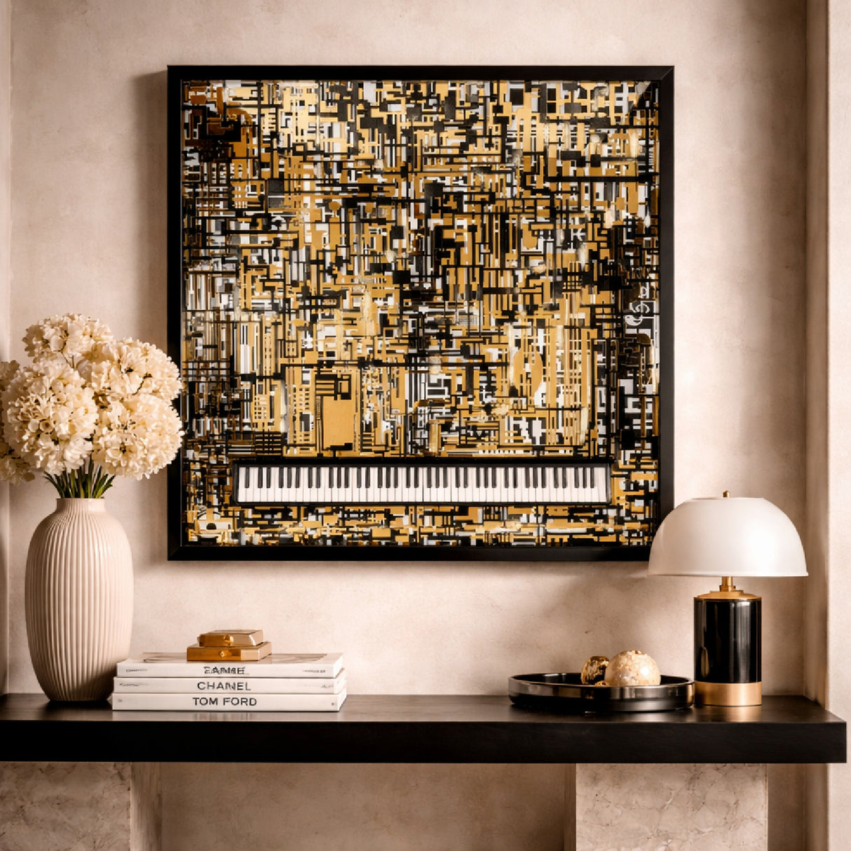 Black & Gold Wall Art | Oroa.com