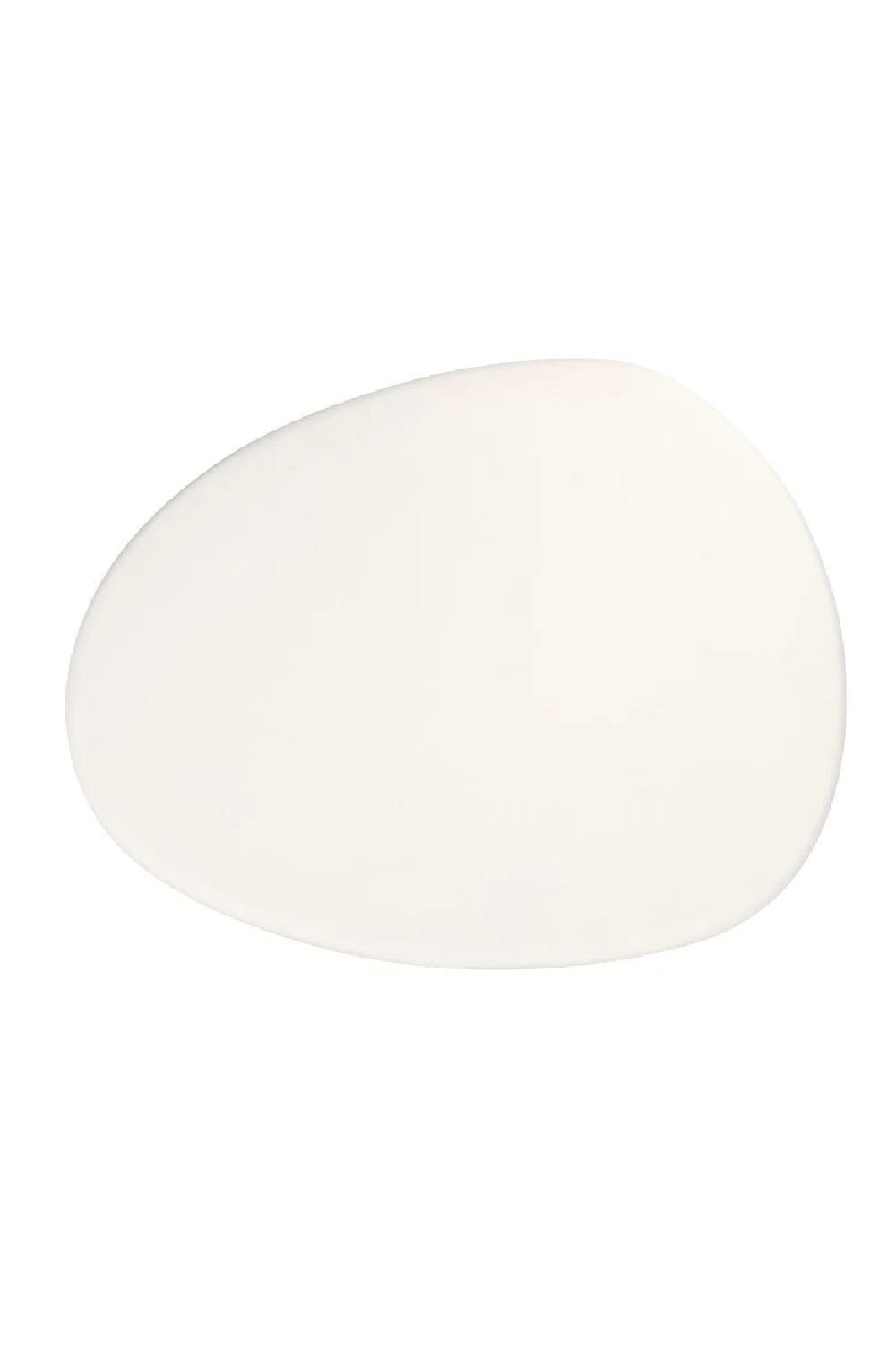 White Pebble-Shaped Coffee Table | Oroa.com