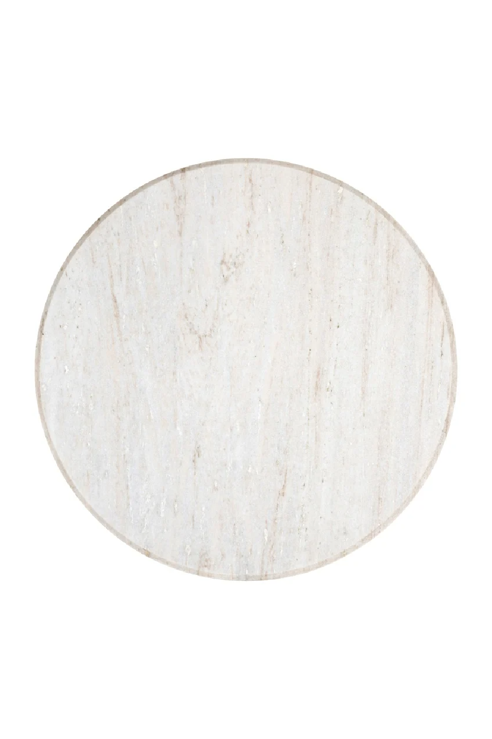 Round White Marble Coffee Table | Oroa.com