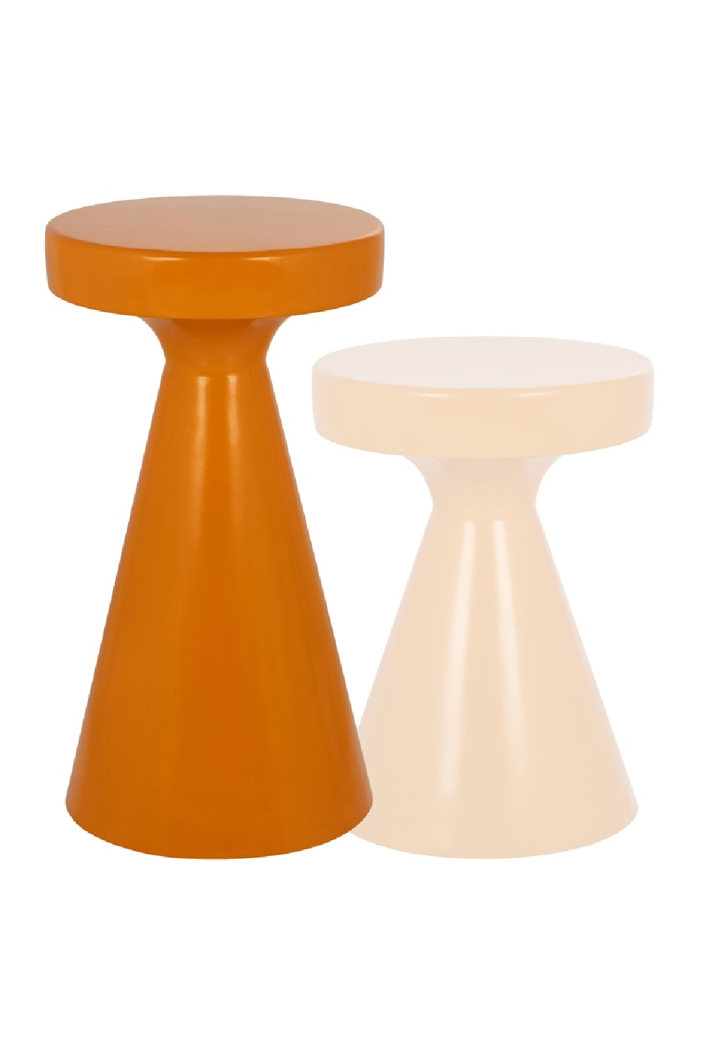Orange Modern Side Table | Richmond Interiors Kimble | Oroa.com
