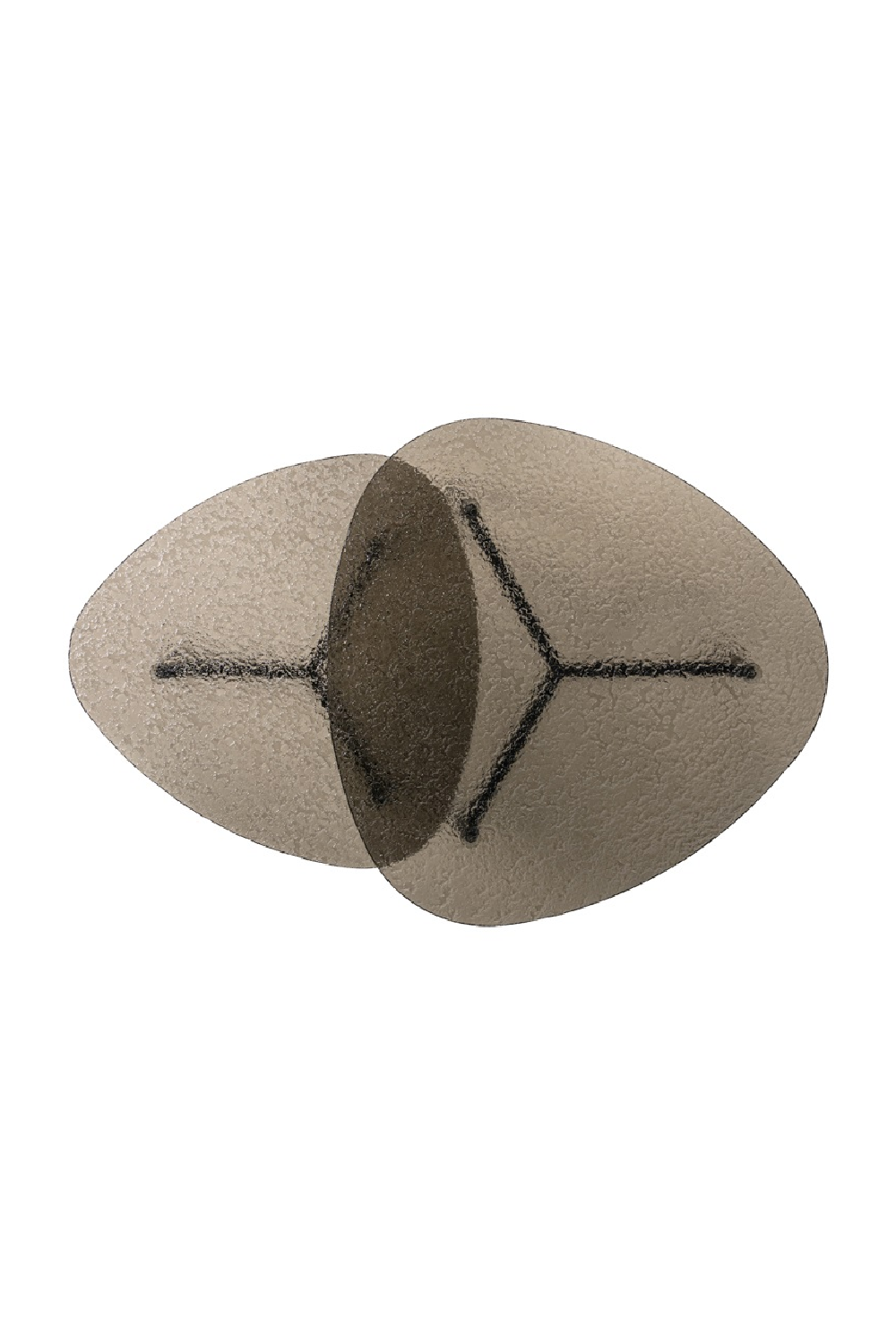 Black Glass Coffee Table Set (2) | Oroa.com