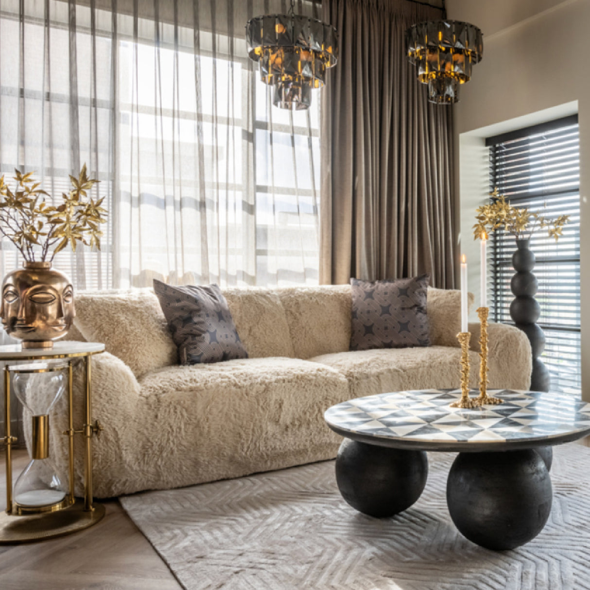 Beige Modern Sofa | Oroa.com