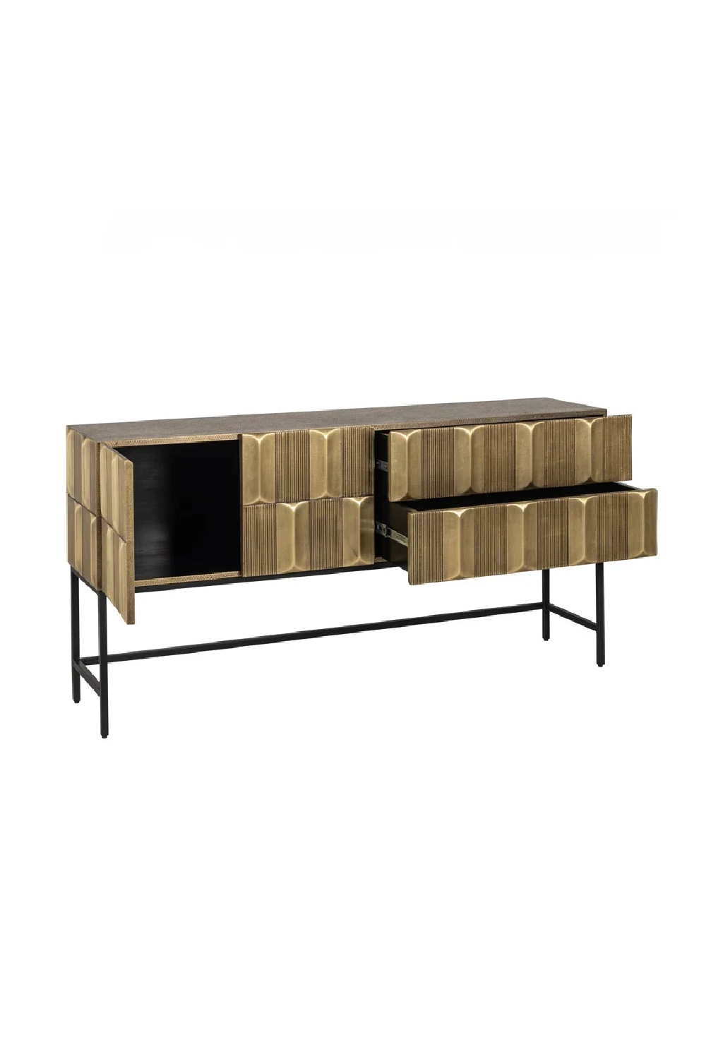 Bronze Iron Sideboard | Richmond Interiors Jaxx | Oroa.com
