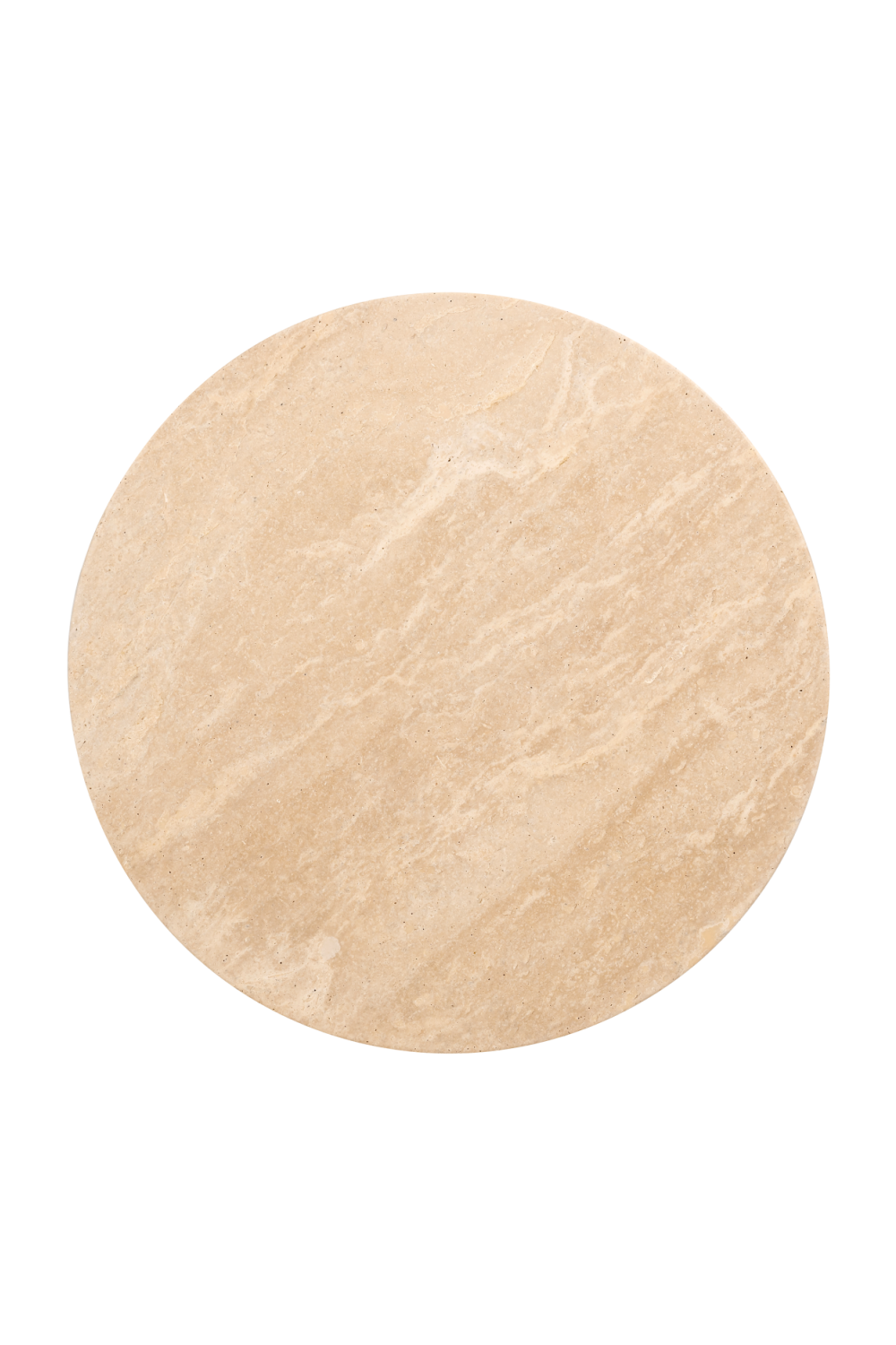 Beige Travertine End Table | Richmond Interiors Biltmore | Oroa.com