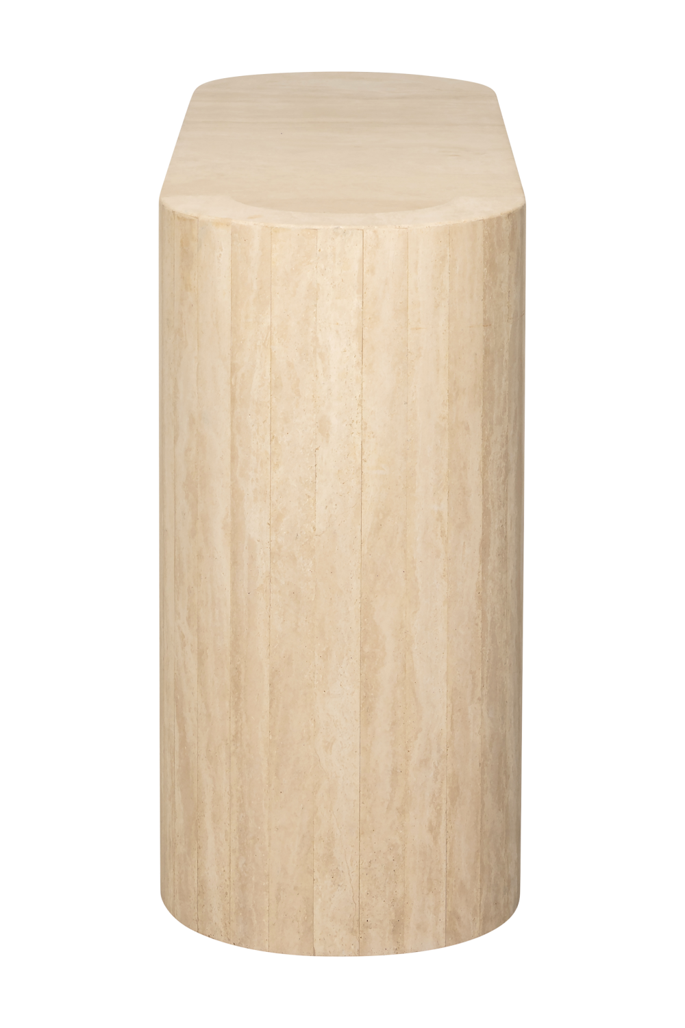 Beige Travertine Console Table | Oroa.com
