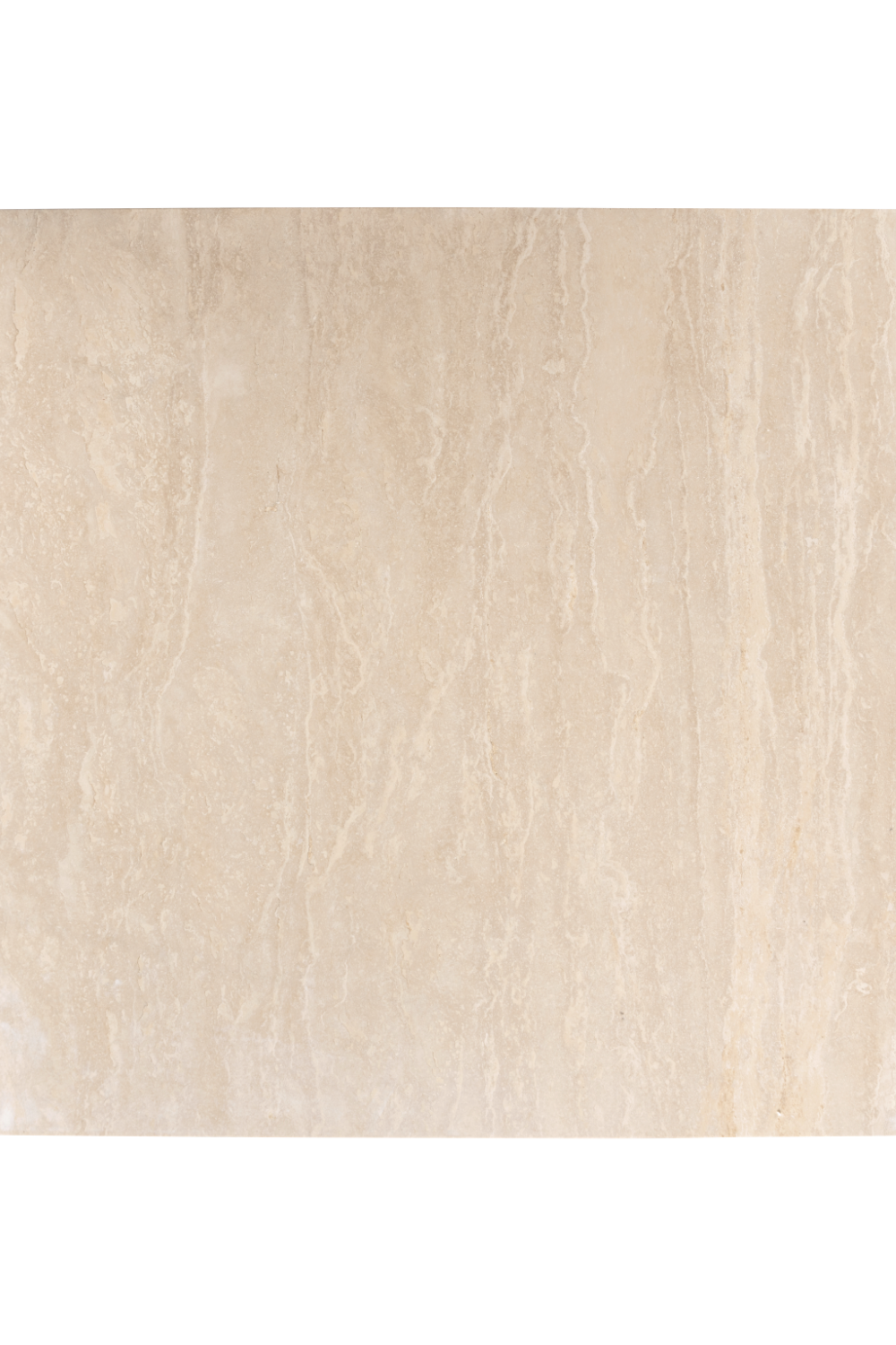 Beige Travertine Square Coffee Table | Oroa.com