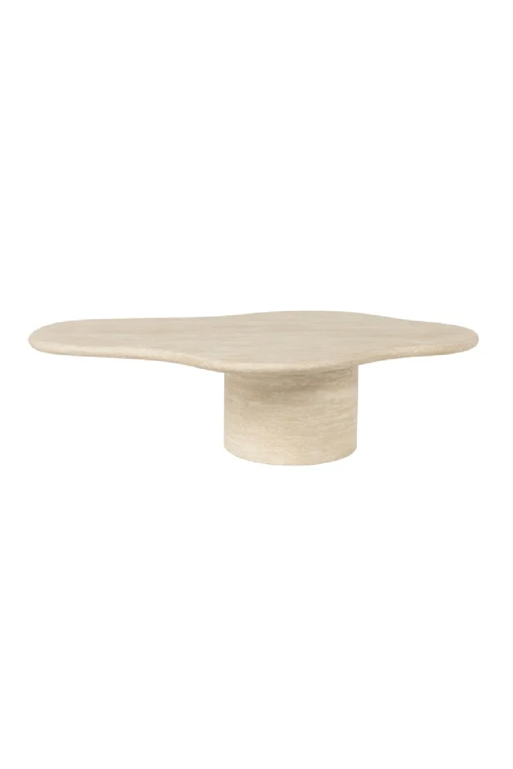 Travertine Organic Coffee Table | Richmond Interiors Fictus | Oroa.com