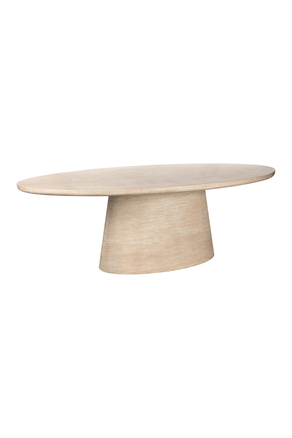 Travertine Organic Dining Table | Oroa.com