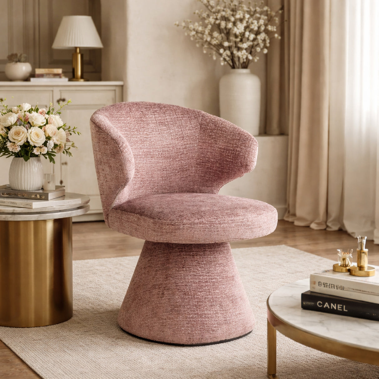 Modern Pedestal Armchair | Oroa.com