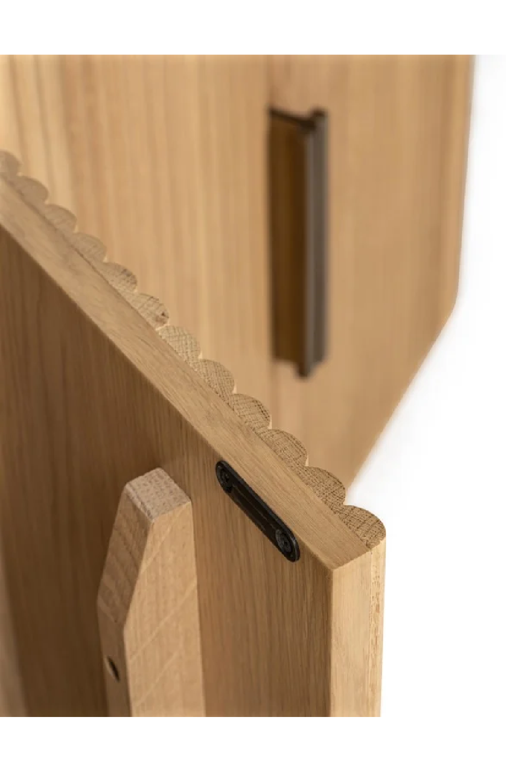 Natural Oak 4-Door Sideboard | Richmond Interiors Belfort | Oroa.com