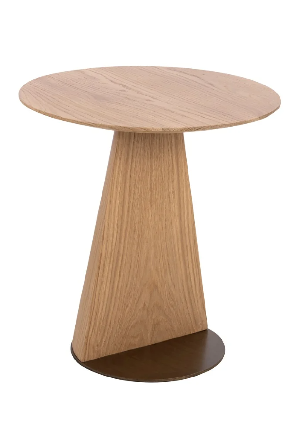 Oak Conical Sofa Table | Oroa.com