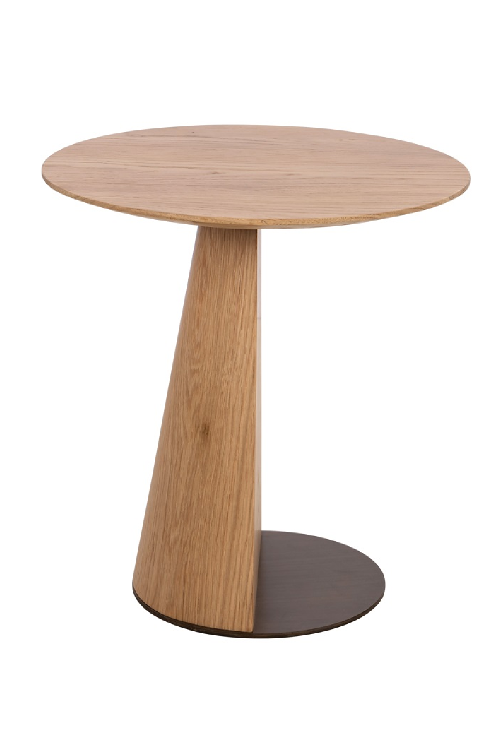 Oak Conical Sofa Table | Oroa.com