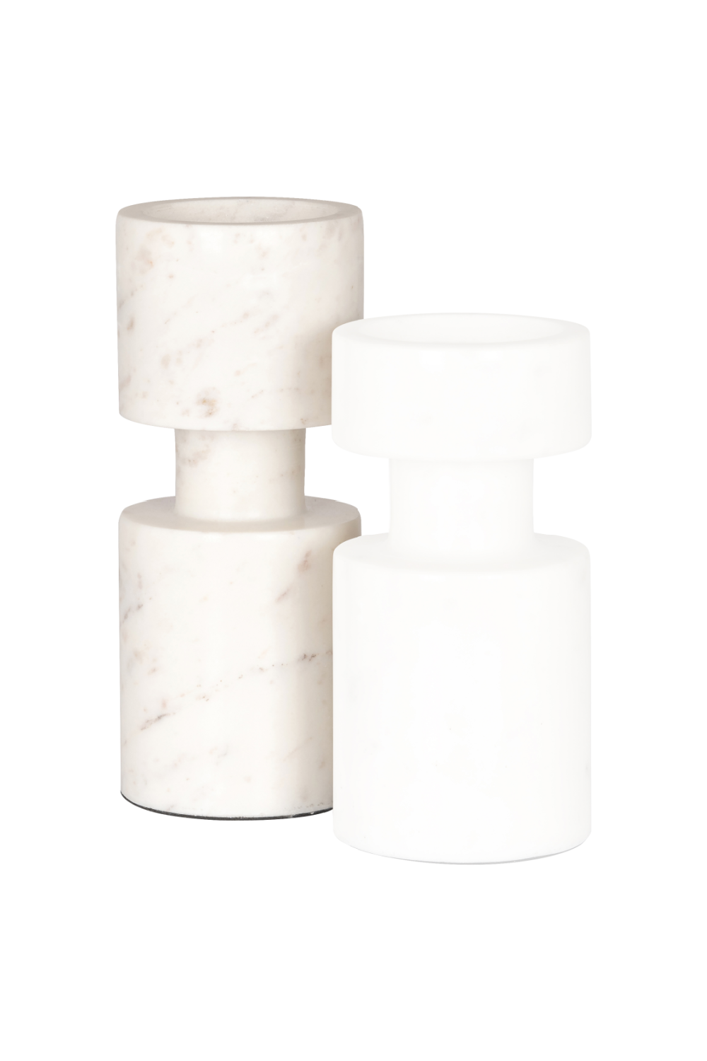 White Marble Candle Holder | Richmond Interiors Melle | Oroa.com