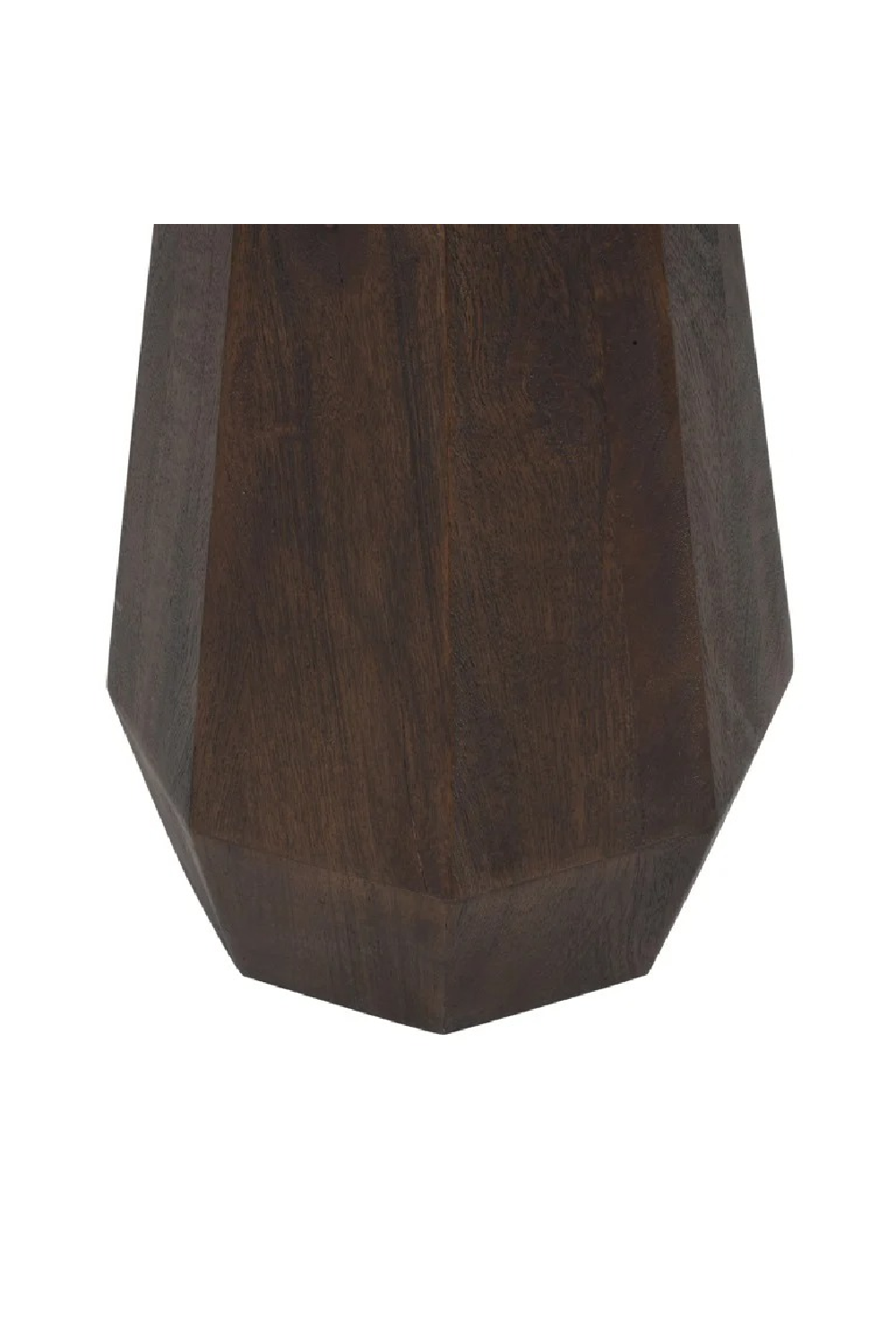 Round Marble Brown End Table | Oroa.com