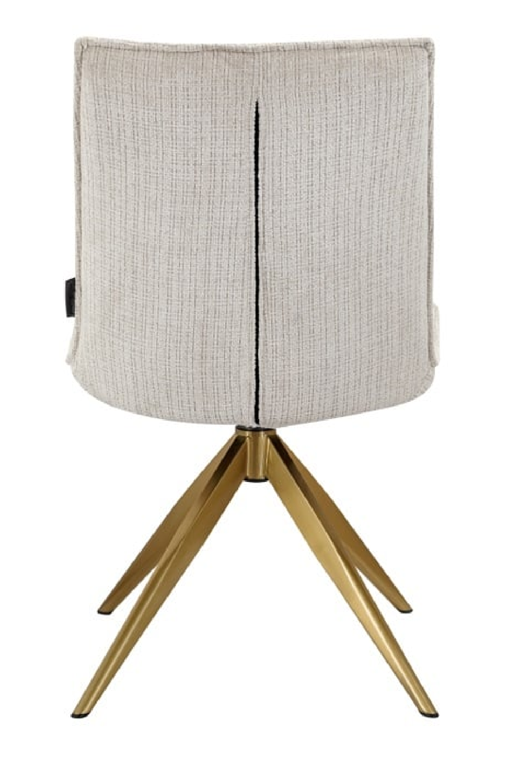 Beige Chenille Swivel Chair | Oroa.com