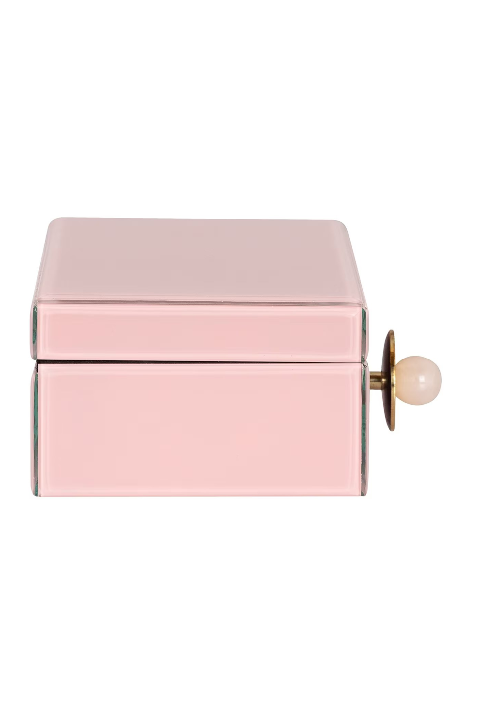 Pink Glass Storage Box | Richmond Interiors Jamila | Oroa.com