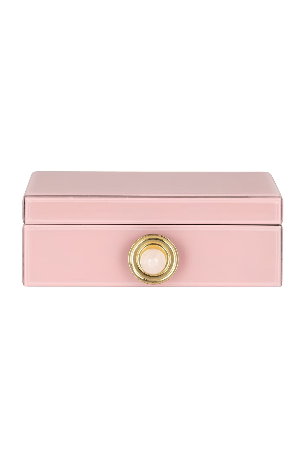 Pink Glass Storage Box | Richmond Interiors Jamila | Oroa.com