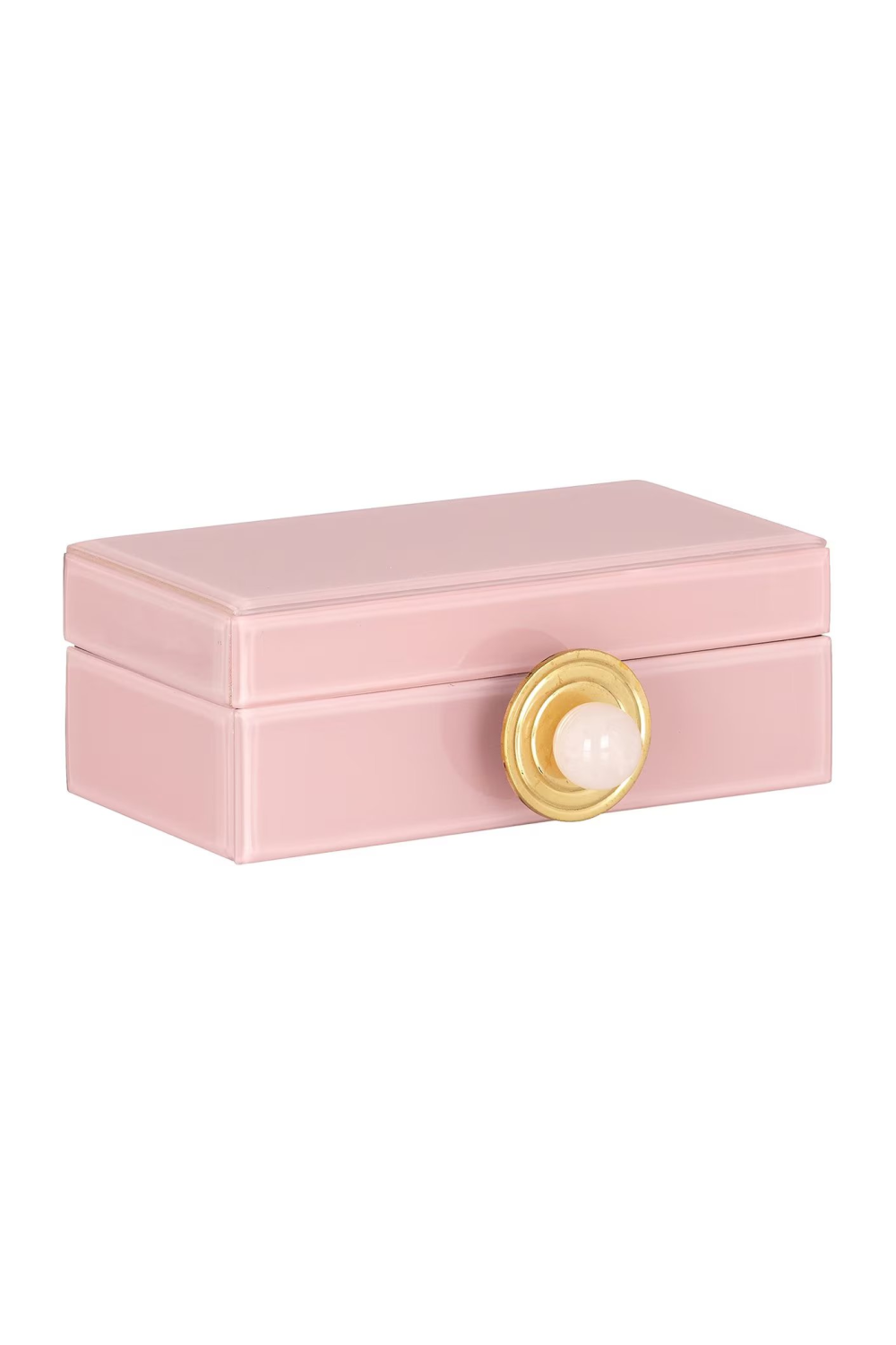 Pink Glass Storage Box | Richmond Interiors Jamila | Oroa.com